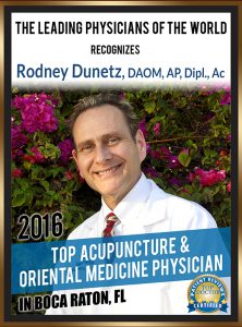 2016 Best Boca Raton Acupuncture Badge